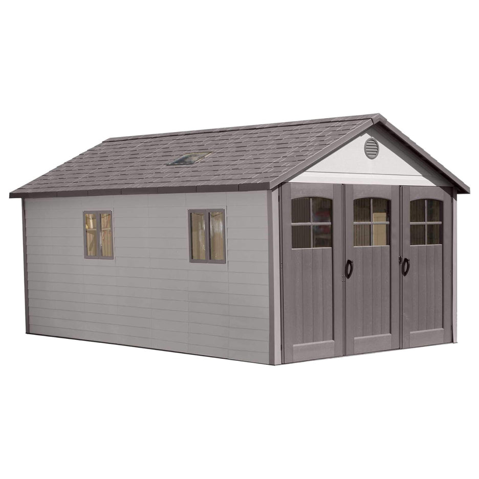 Lifespan 11 x 18.5 feet. Outdoor Storage Shed, 11 x 18.5, Desert Sand