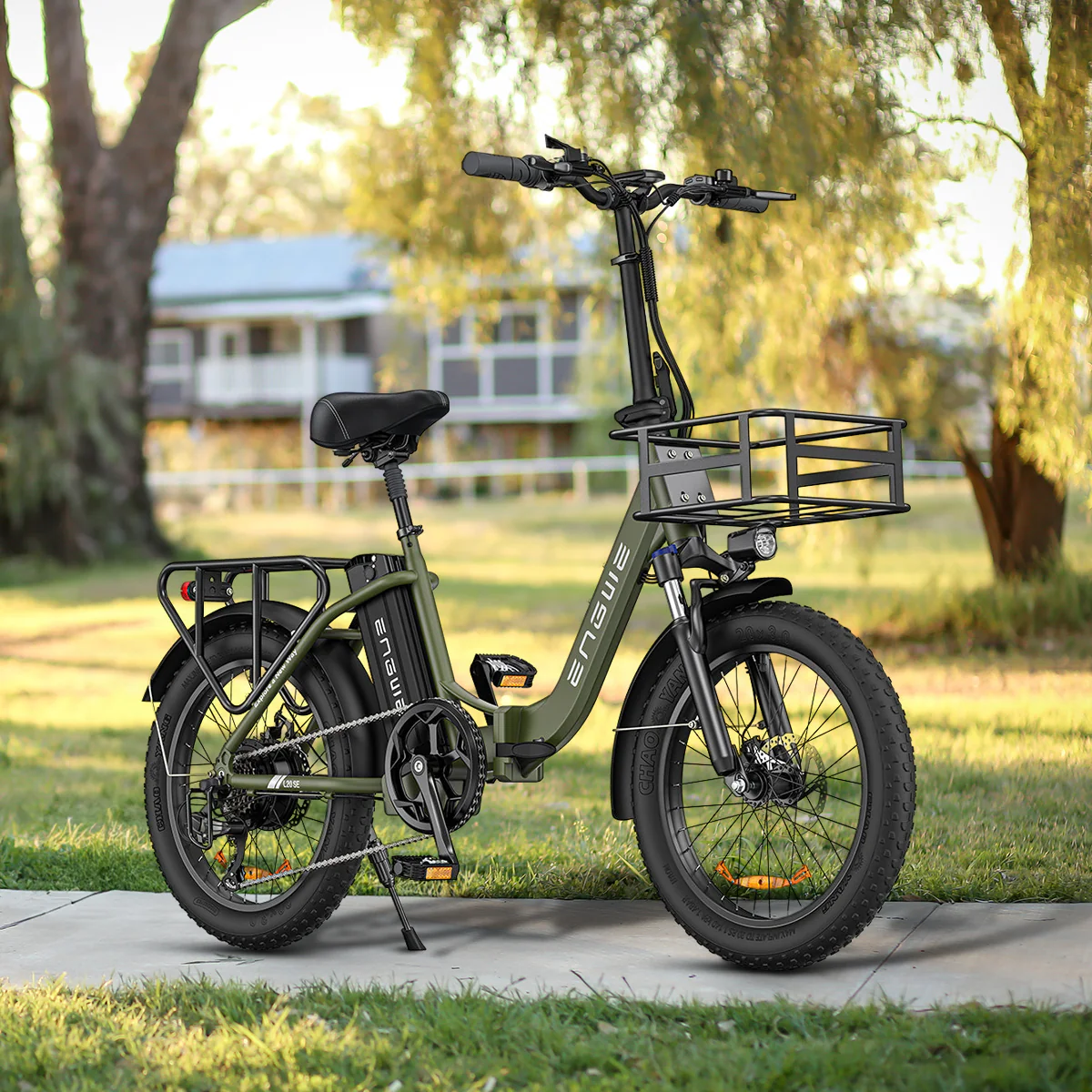 Engwe L20 SE 250W 20 Foldable Electric Bike Trekking E-bike 15.6 Ah Battery E-folding Bike [Pre-Order]