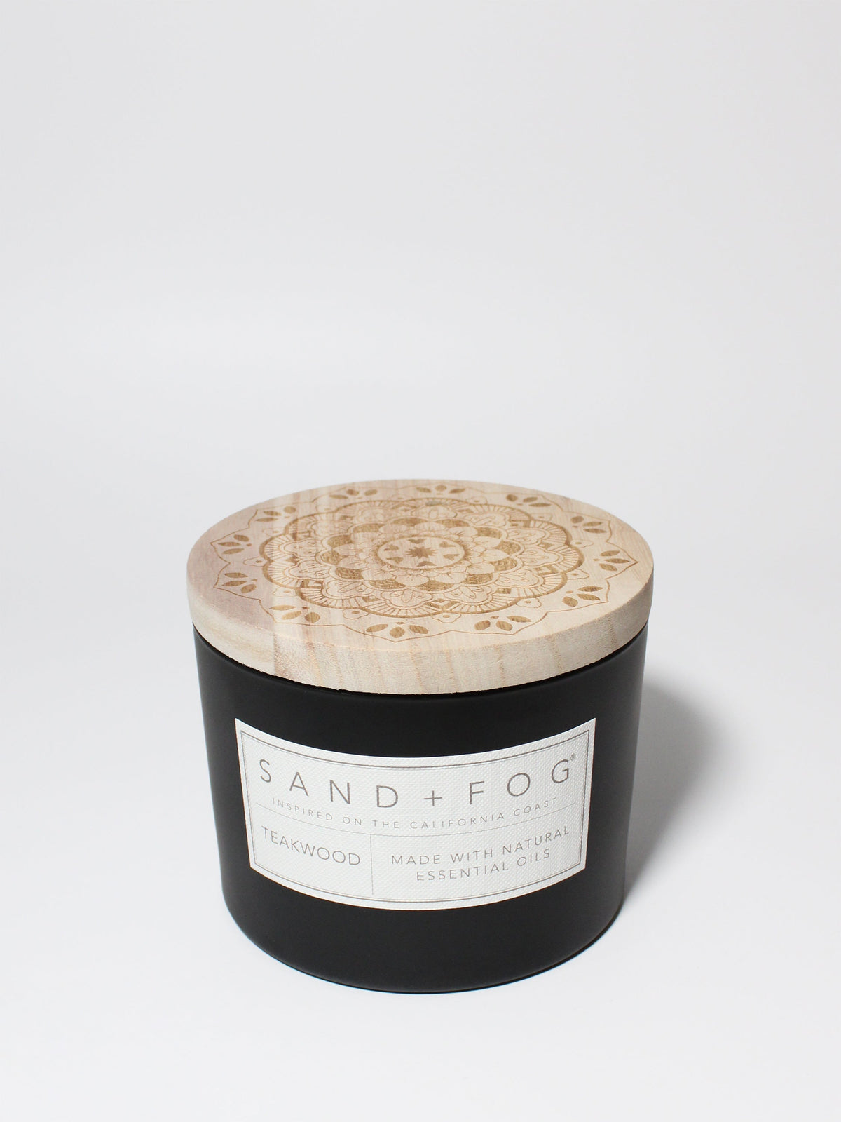 Elegant Teakwood 12 oz scented candle