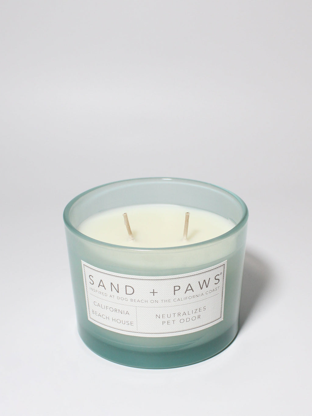 Elegant Sand + Paws California Beach House 12 oz scented candle