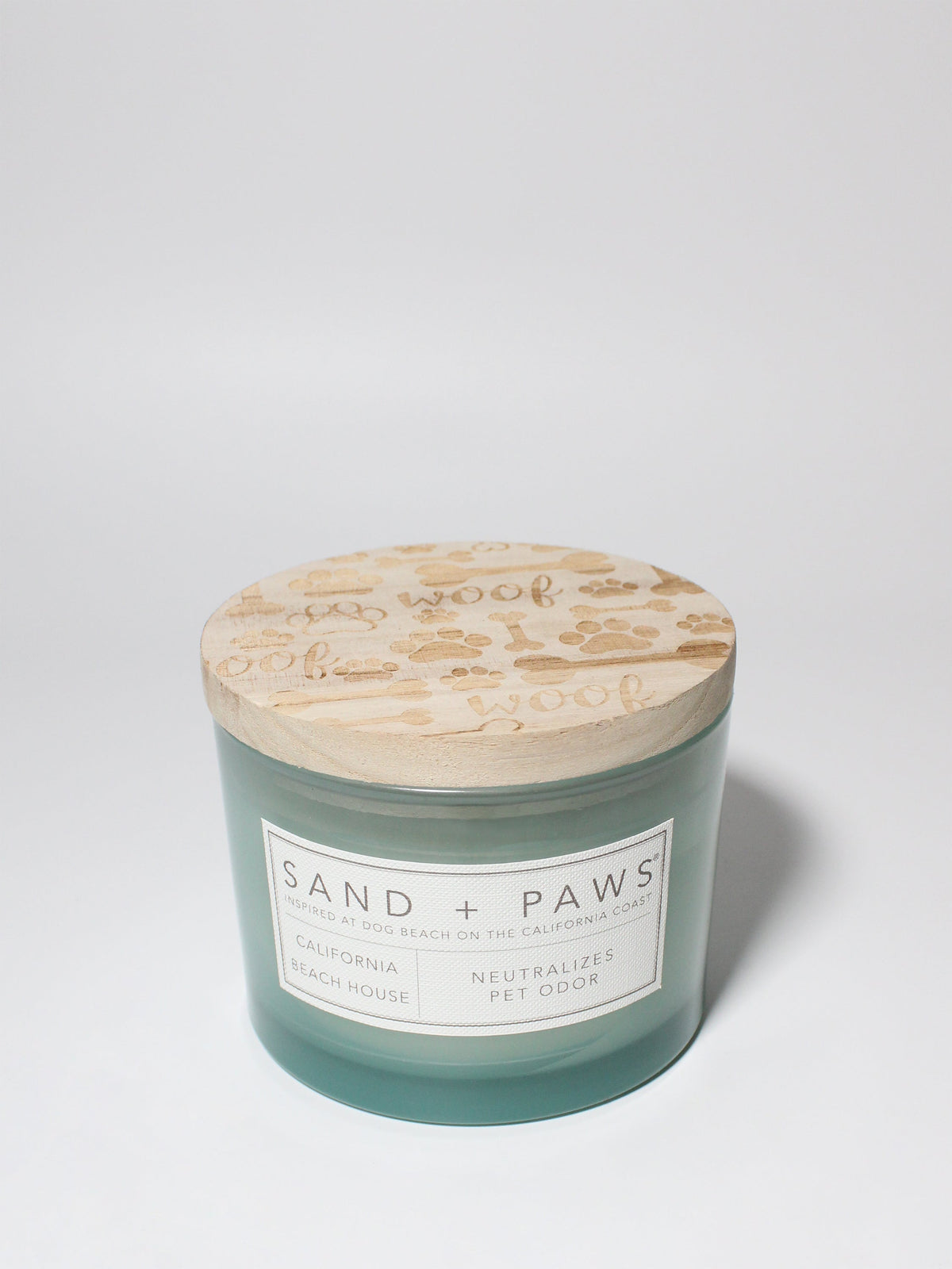 Elegant Sand + Paws California Beach House 12 oz scented candle
