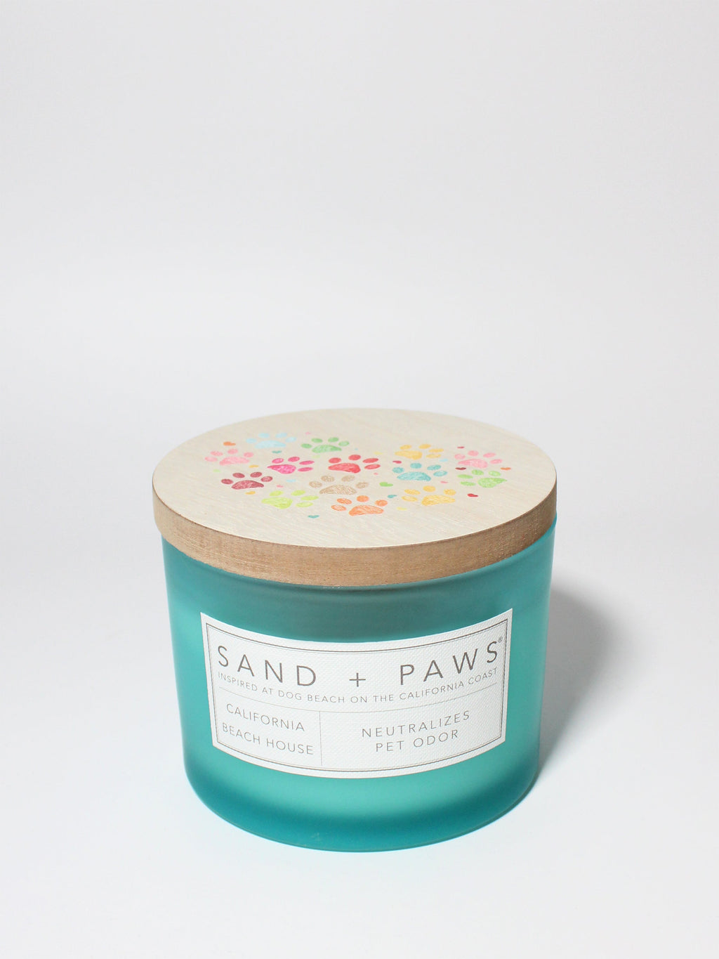 Elegant Sand + Paws California Beach House 12 oz scented candle