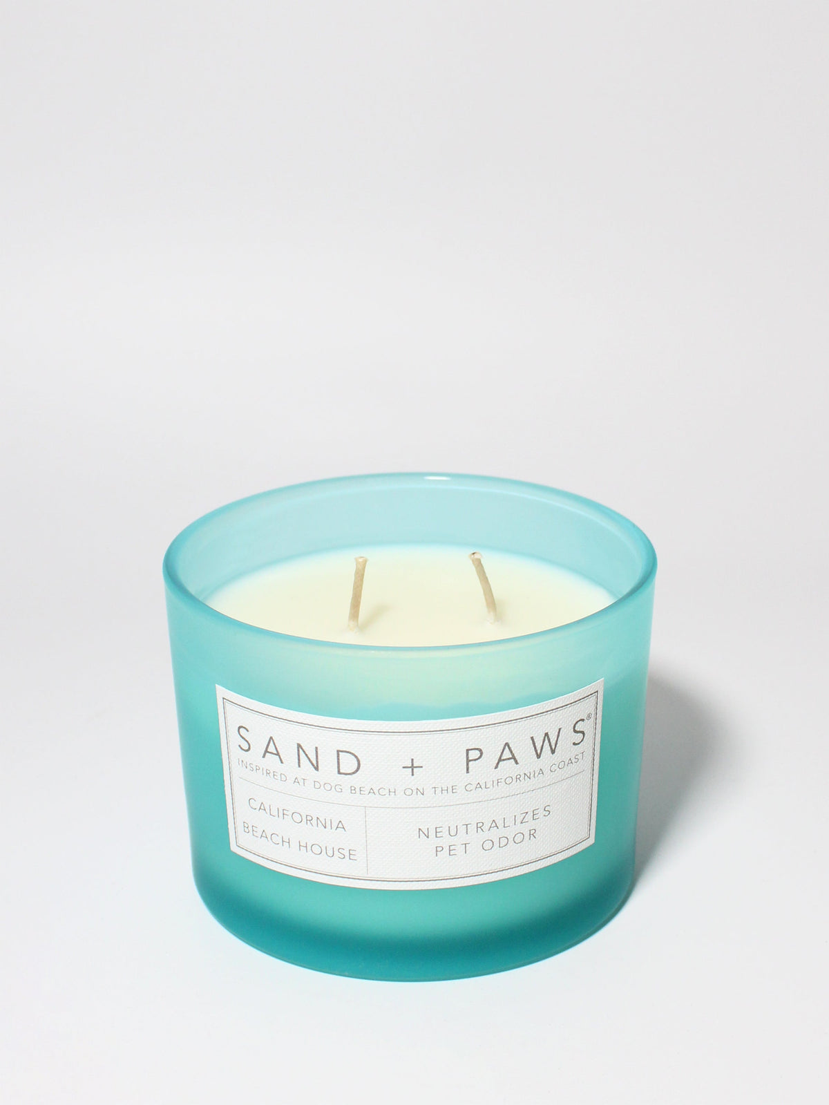 Elegant Sand + Paws California Beach House 12 oz scented candle