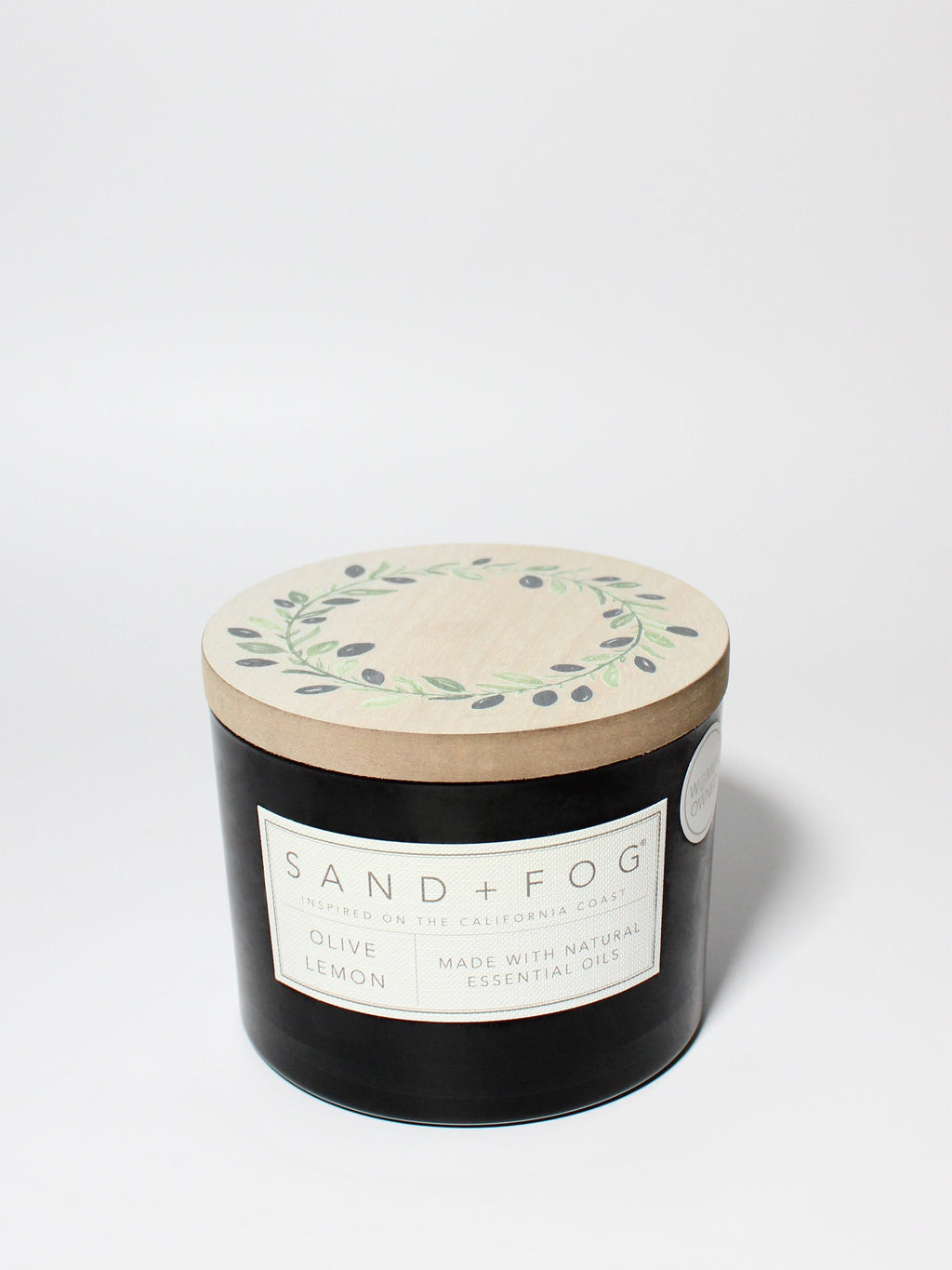 Elegant Olive Lemon 12 oz scented candle