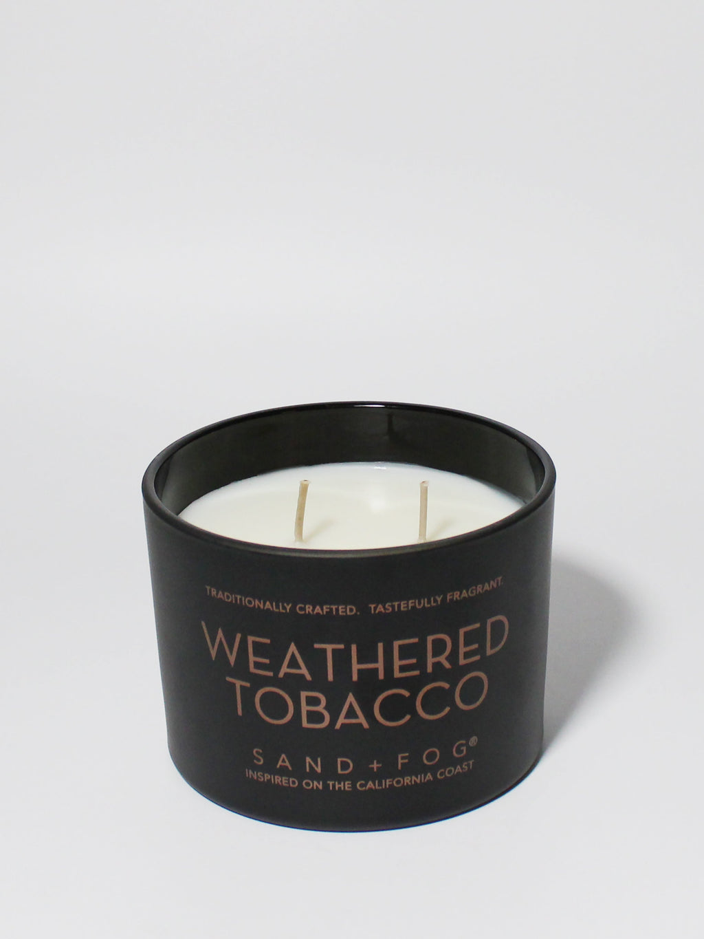 Elegant Weathered Tobacco 12 oz scented candle