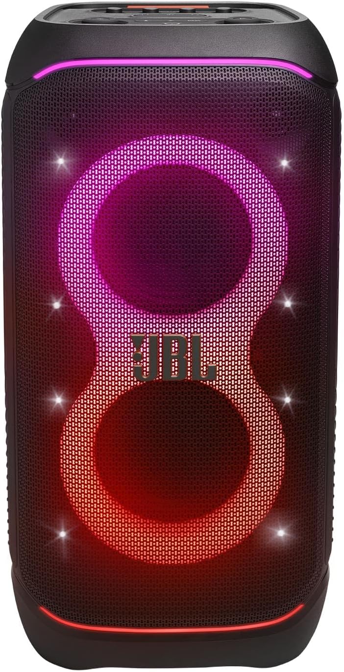 JBL PartyBox Stage 320 Portable Bluetooth Speaker Bundle with divvi! Protective Transport Bag