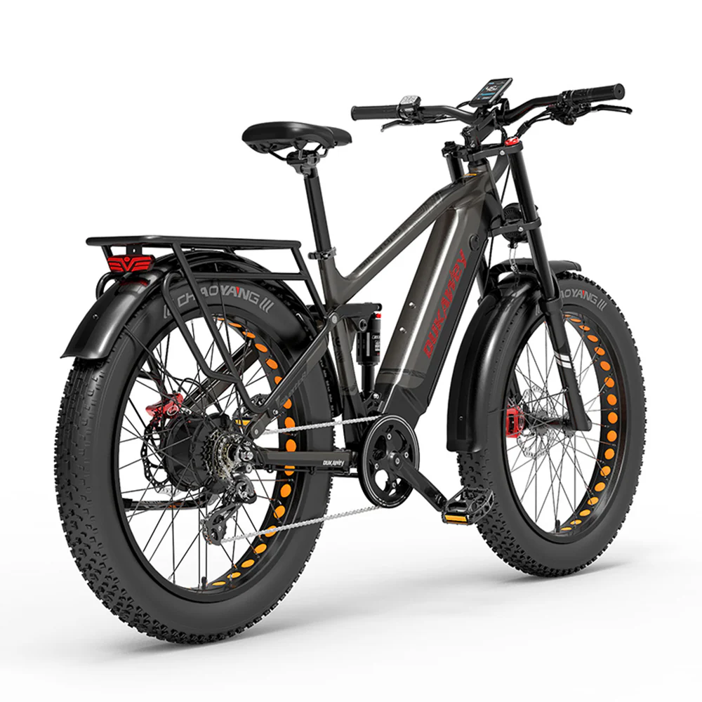 Dukawey Silvertip8 1000W 26" Fat Bike E-Mountainbike SUV E-bike 52V 20Ah