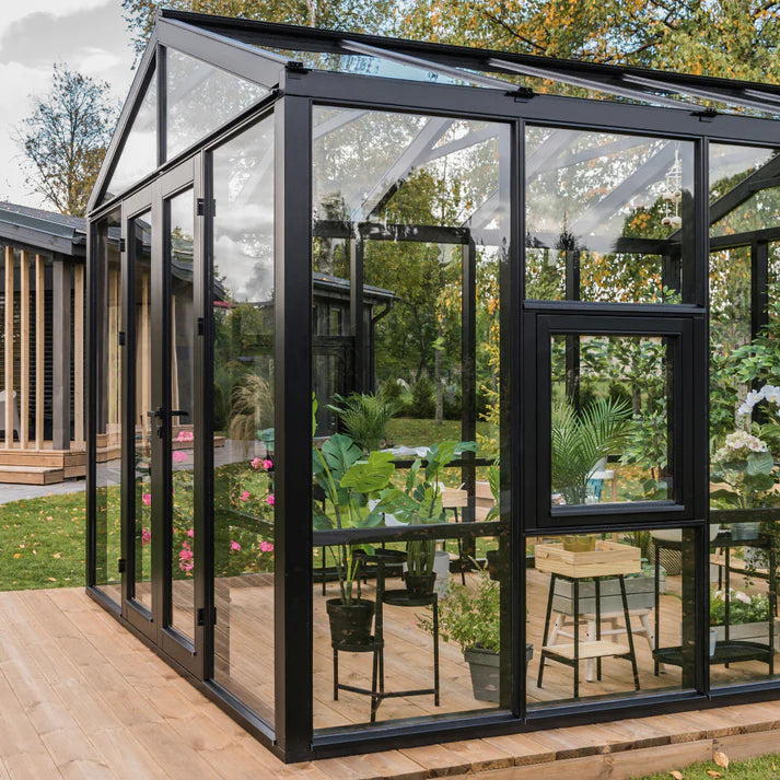 WOODEN greenhouse MODERN | PREMIUM