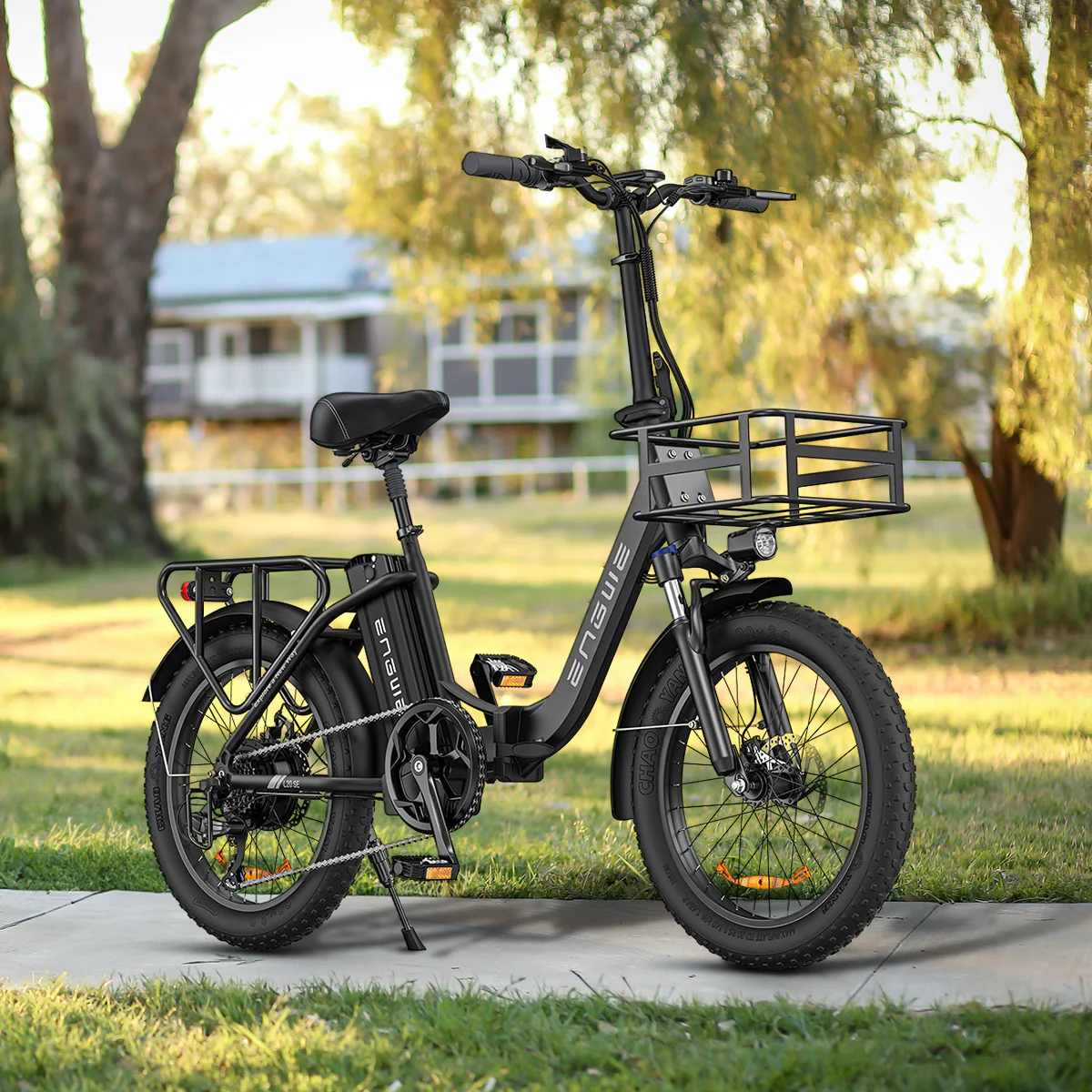 Engwe L20 SE 250W 20 Foldable Electric Bike Trekking E-bike 15.6 Ah Battery E-folding Bike [Pre-Order]