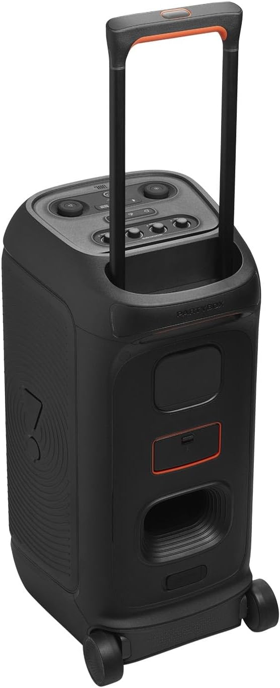 JBL PartyBox Stage 320 Portable Bluetooth Speaker Bundle with divvi! Protective Transport Bag