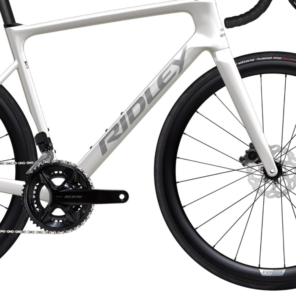 Ridley Falcn 105 Di2 - Pearl White/Silver