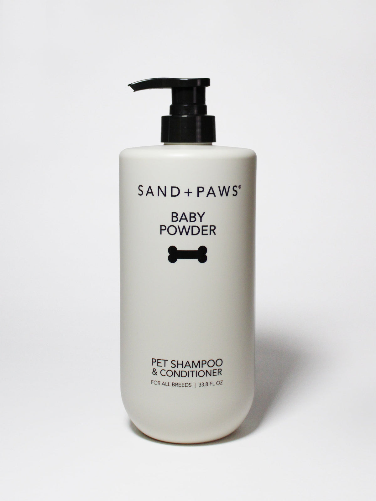 Nourishing Sand + Paws Pet Shampoo & Conditioner - Baby Powder