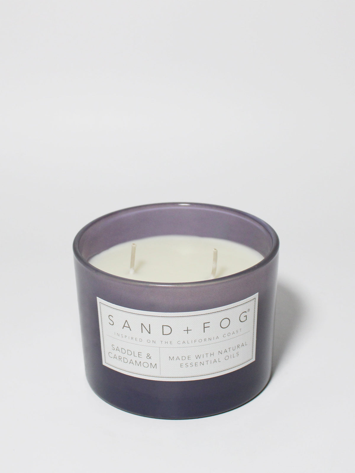 Elegant Saddle & Cardamom 12 oz scented candle