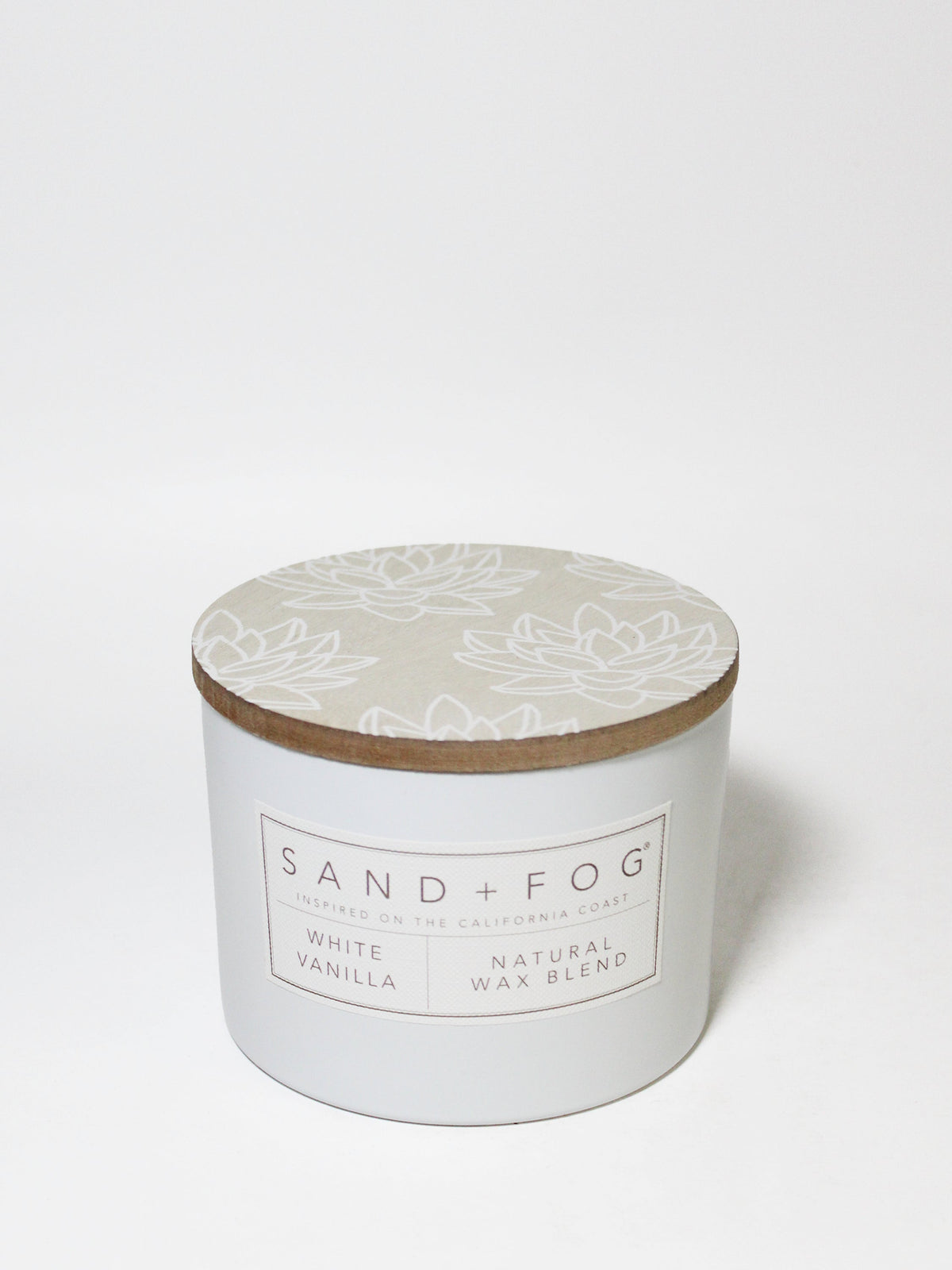 Elegant White Vanilla 12 oz scented candle