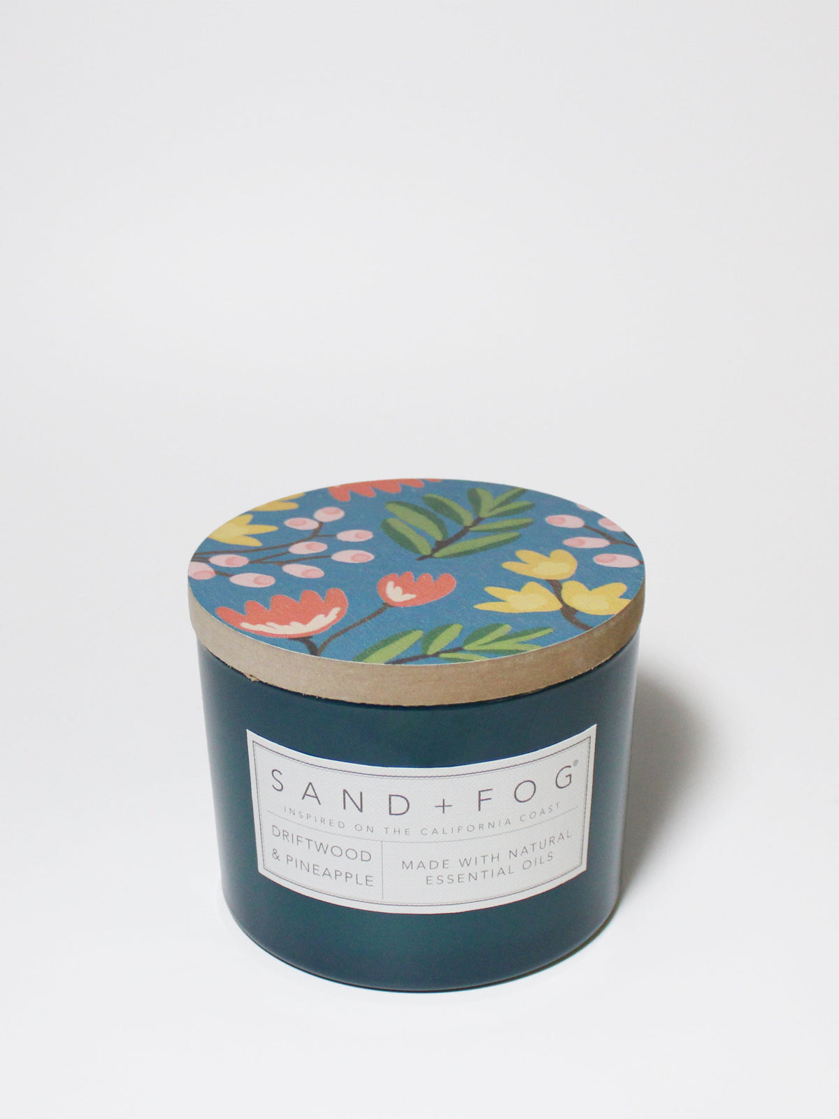 Elegant Driftwood & Pineapple 12 oz scented candle