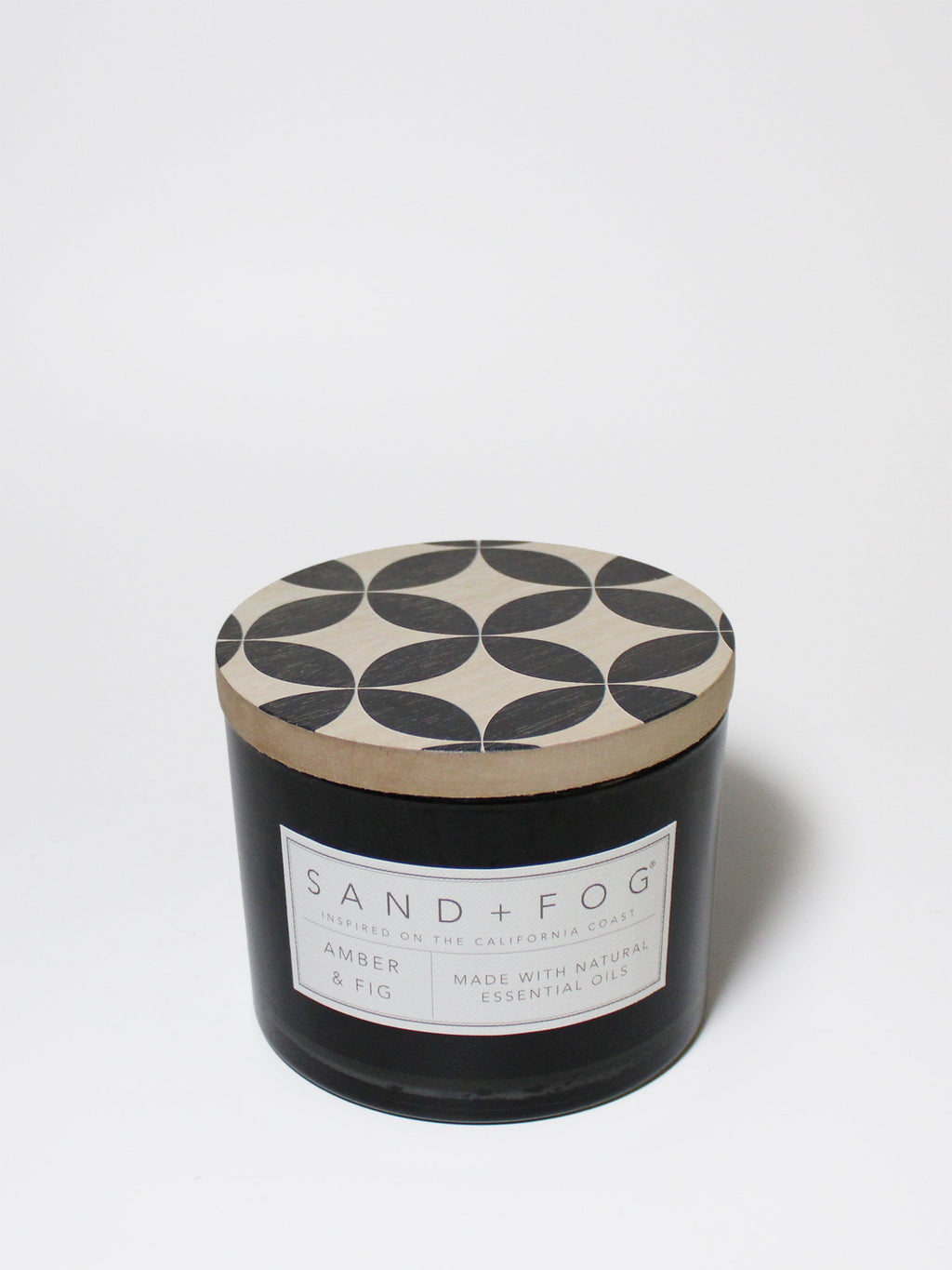 Elegant Amber & Fig 12 oz scented candle