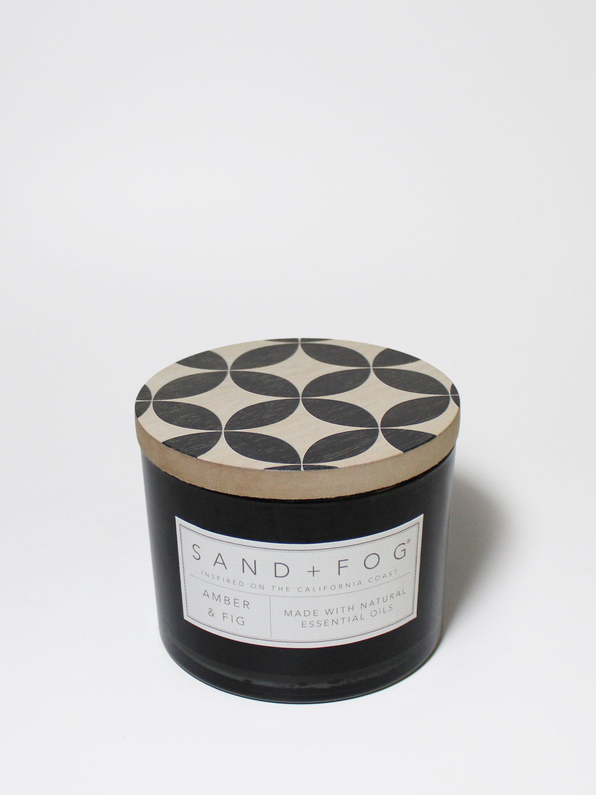 Elegant Amber & Fig 12 oz scented candle