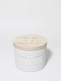 Elegant Sand + Paws Lemon & Red Currant 12 oz scented candle