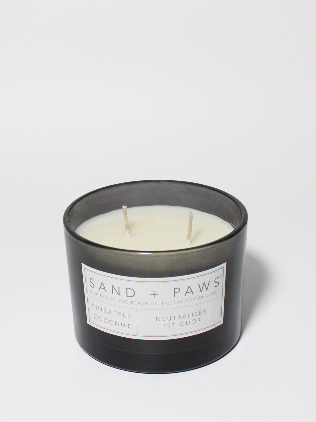 Elegant Sand + Paws Pineapple Coconut 12 oz scented candle