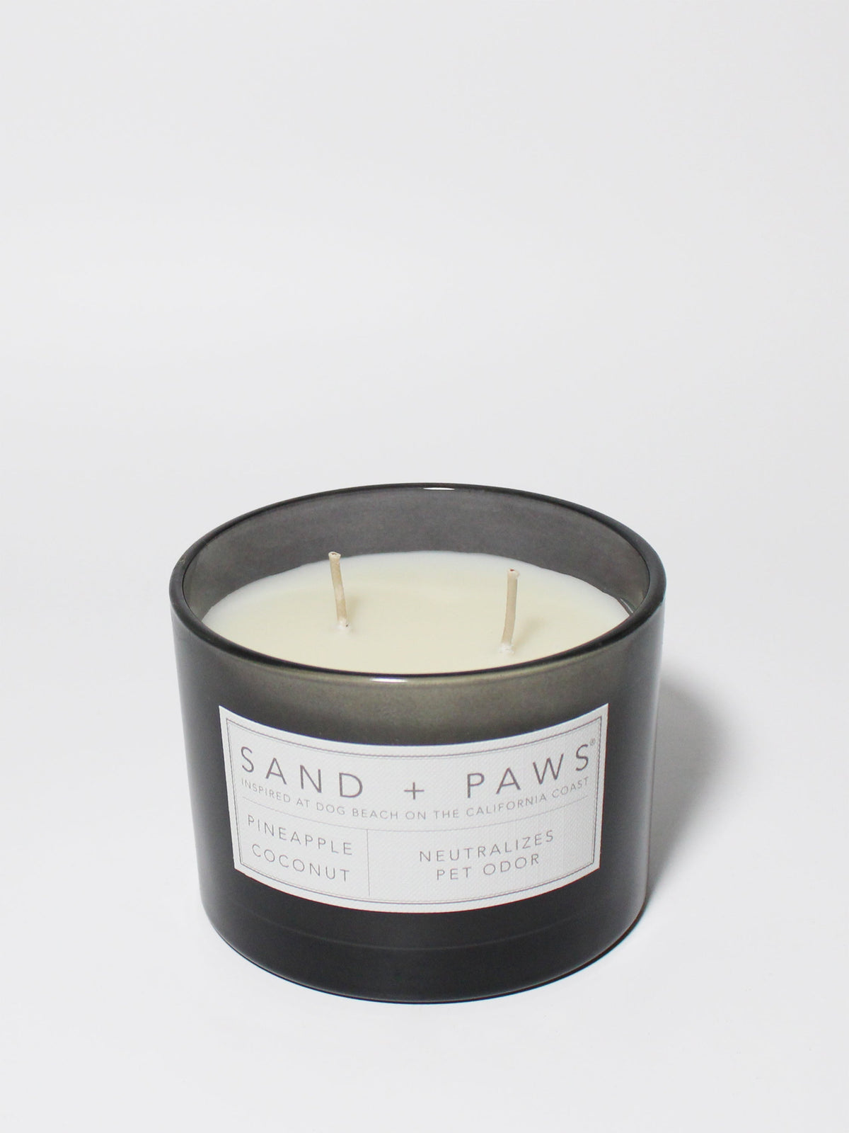 Elegant Sand + Paws Pineapple Coconut 12 oz scented candle