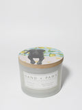 Elegant Sand + Paws Tropical Citrus 12 oz scented candle