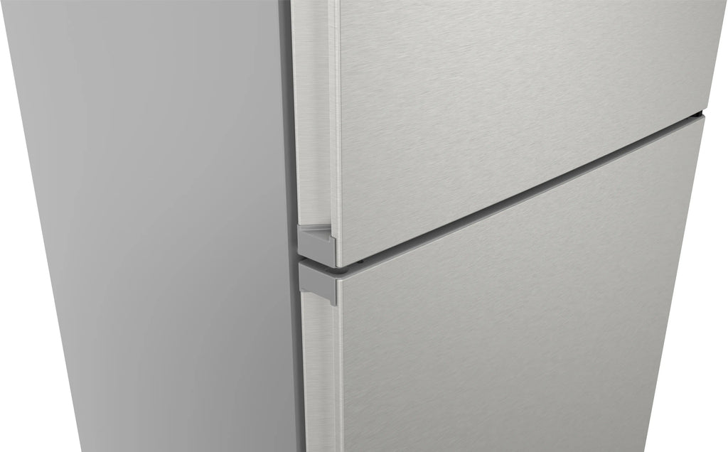 SIEMENS KG49NXIDF iQ300 Free-standing fridge-freezer with freezer at bottom 203 x 70 cm Brushed steel anti-fingerprint
