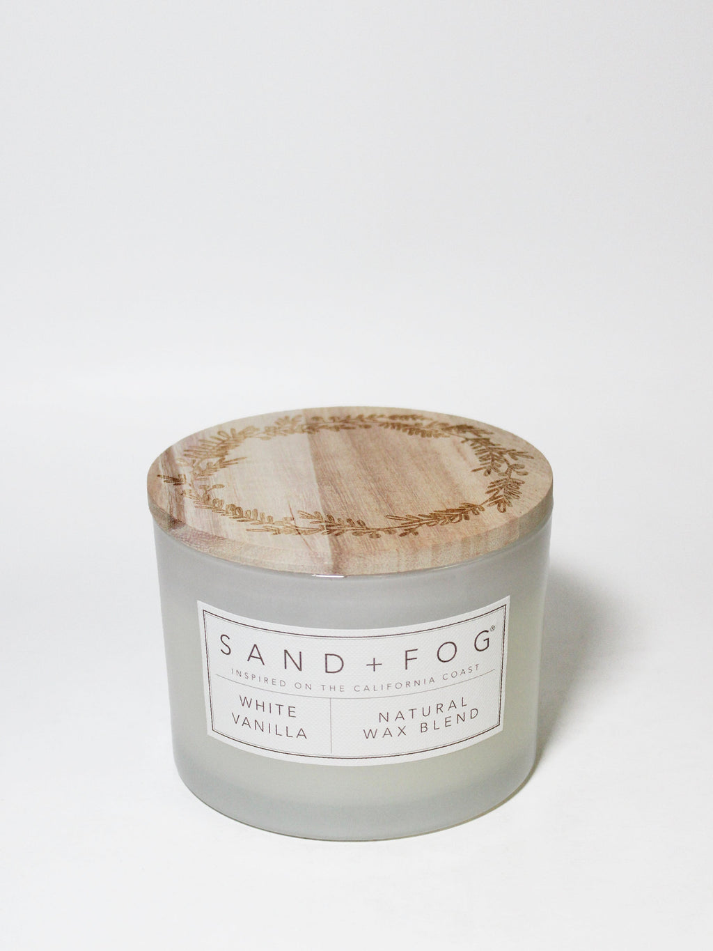 Elegant White Vanilla 12 oz scented candle