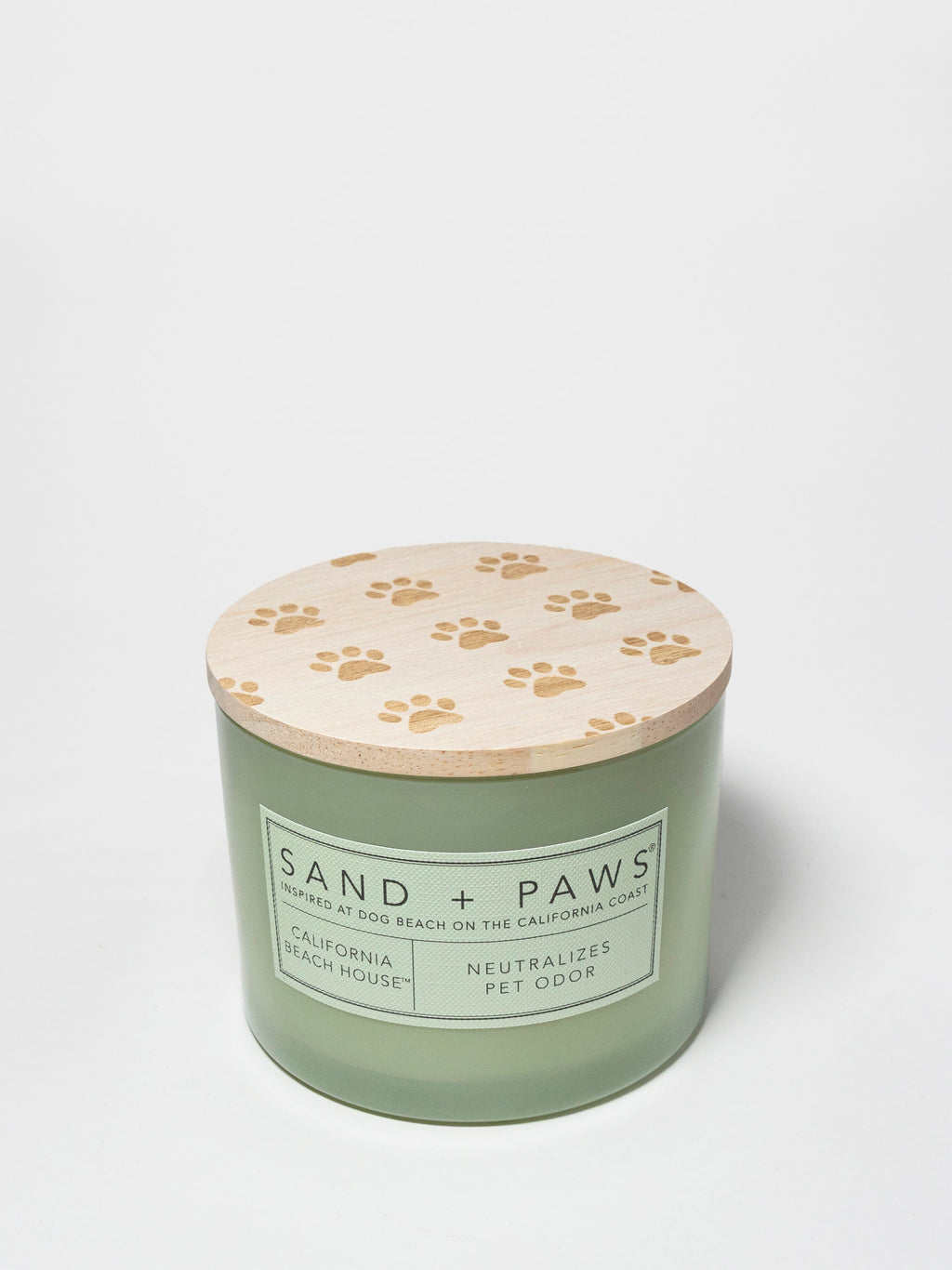 Elegant Sand + Paws California Beach House 12 oz scented candle