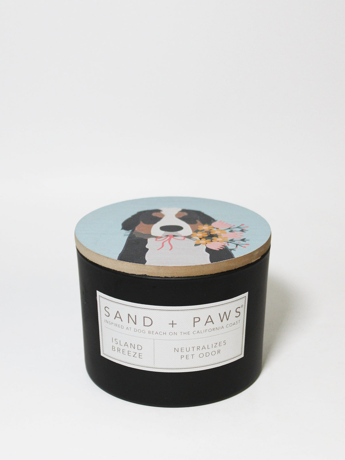 Elegant Sand + Paws Island Breeze 12 oz scented candle