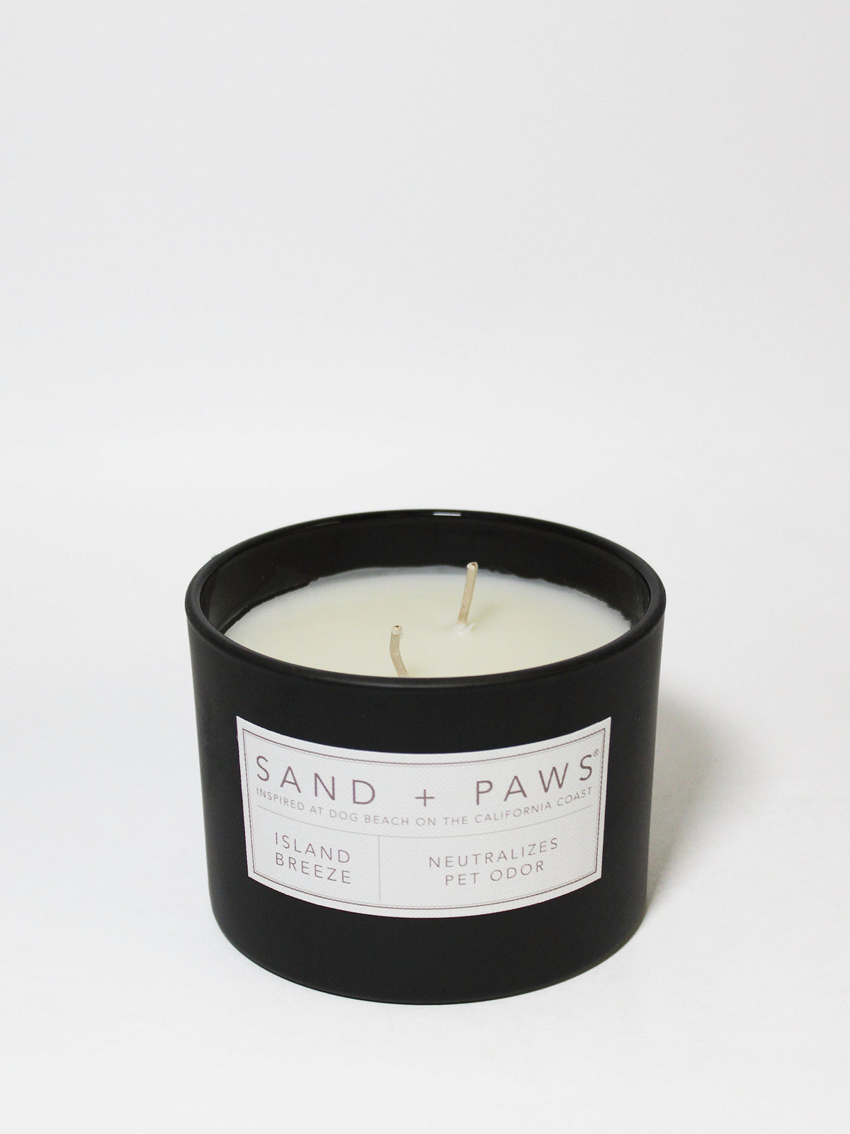 Elegant Sand + Paws Island Breeze 12 oz scented candle