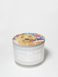 Elegant Sand + Paws Coconut & Palm 12 oz scented candle