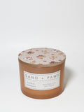 Elegant Sand + Paws Floral Bamboo 12 oz scented candle