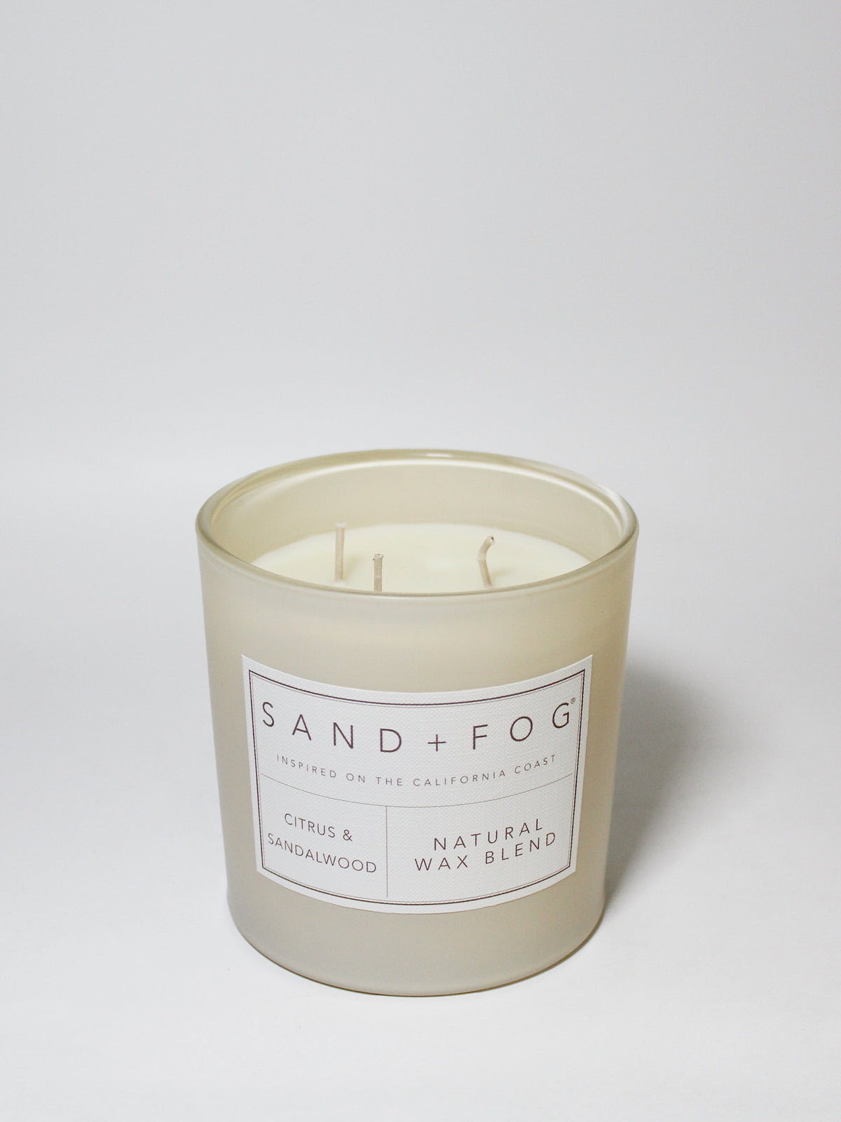 Elegant Citrus & Sandalwood 21 oz scented candle