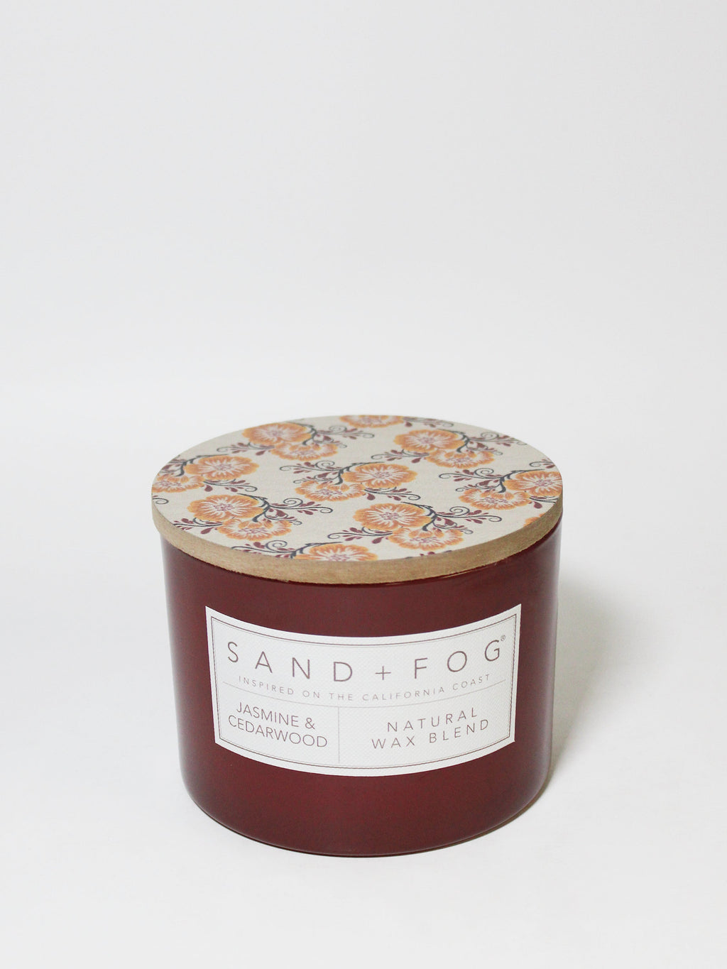 Elegant Jasmine & Cedarwood 12 oz scented candle