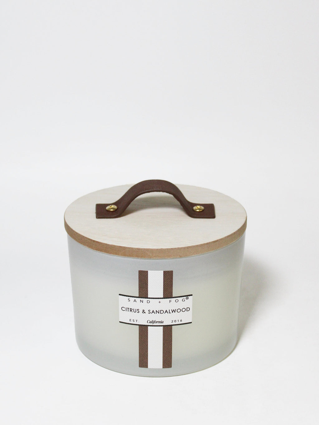 Elegant Citrus & Sandalwood 12 oz scented candle