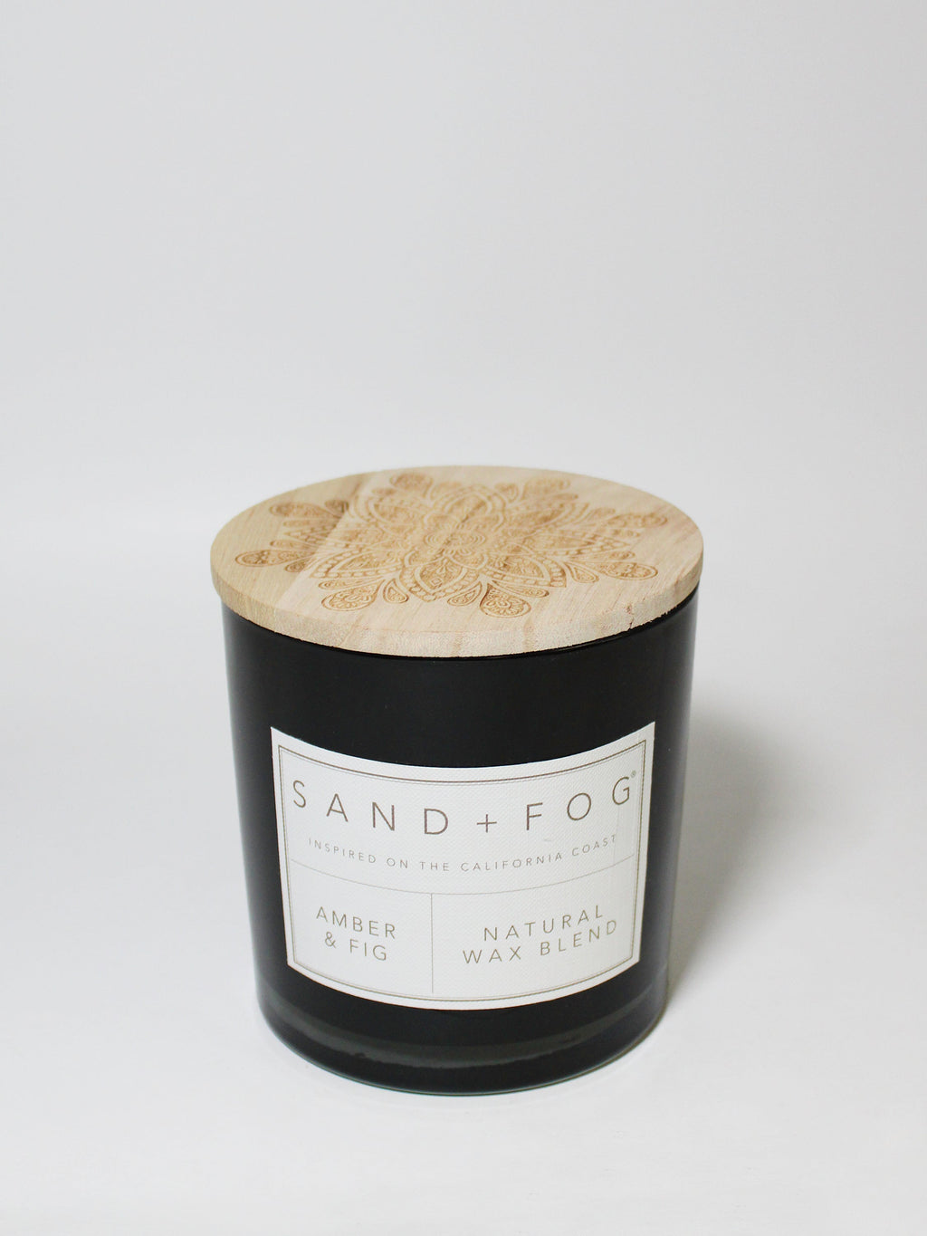 Elegant Amber & Fig 21 oz scented candle