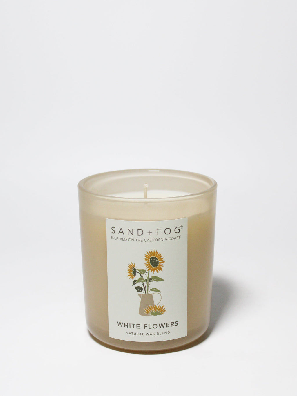 Elegant White Flowers 10 oz scented candle