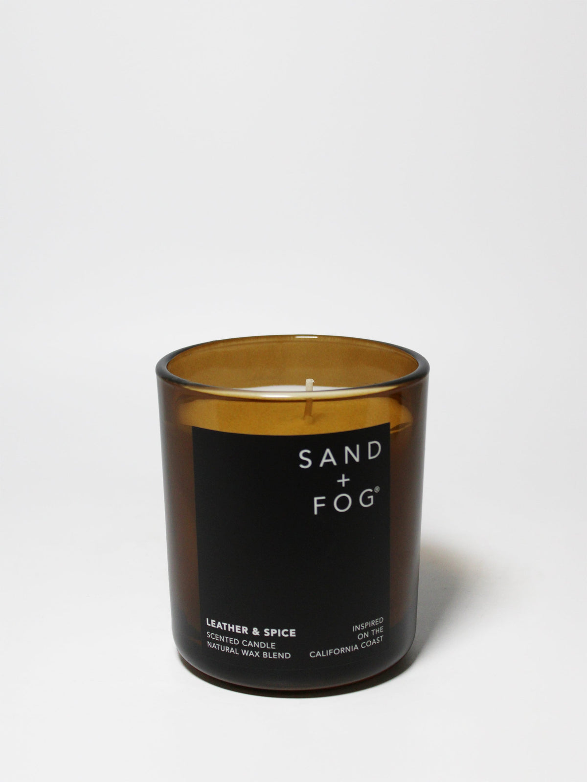 Elegant Leather & Spice 10 oz scented candle