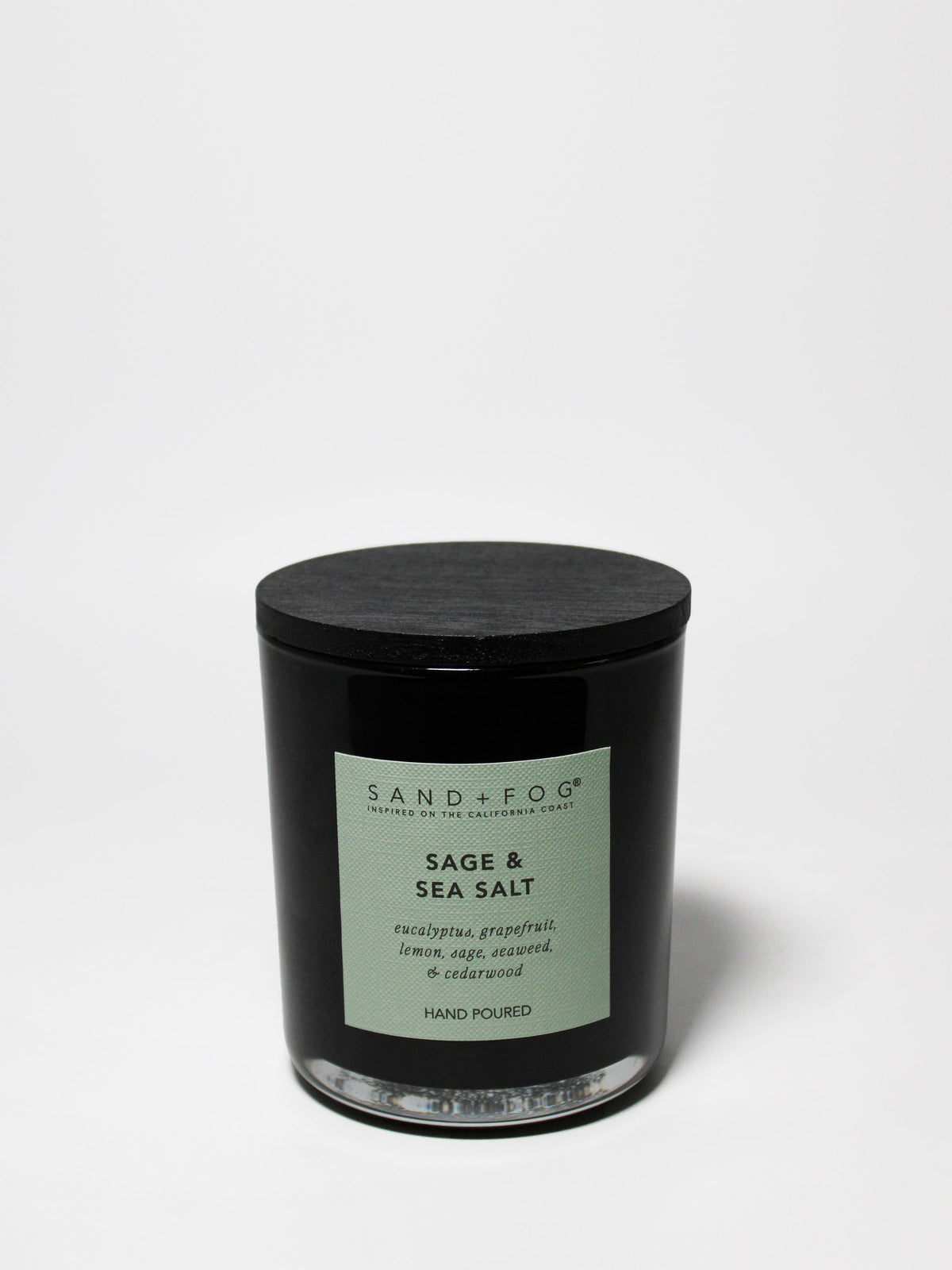 Elegant Sage & Sea Salt 10 oz scented candle