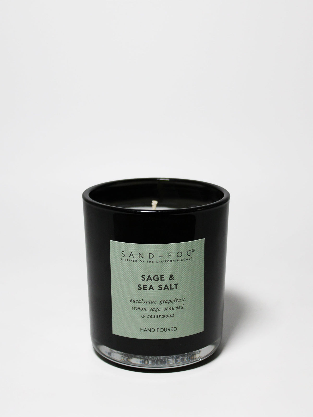 Elegant Sage & Sea Salt 10 oz scented candle