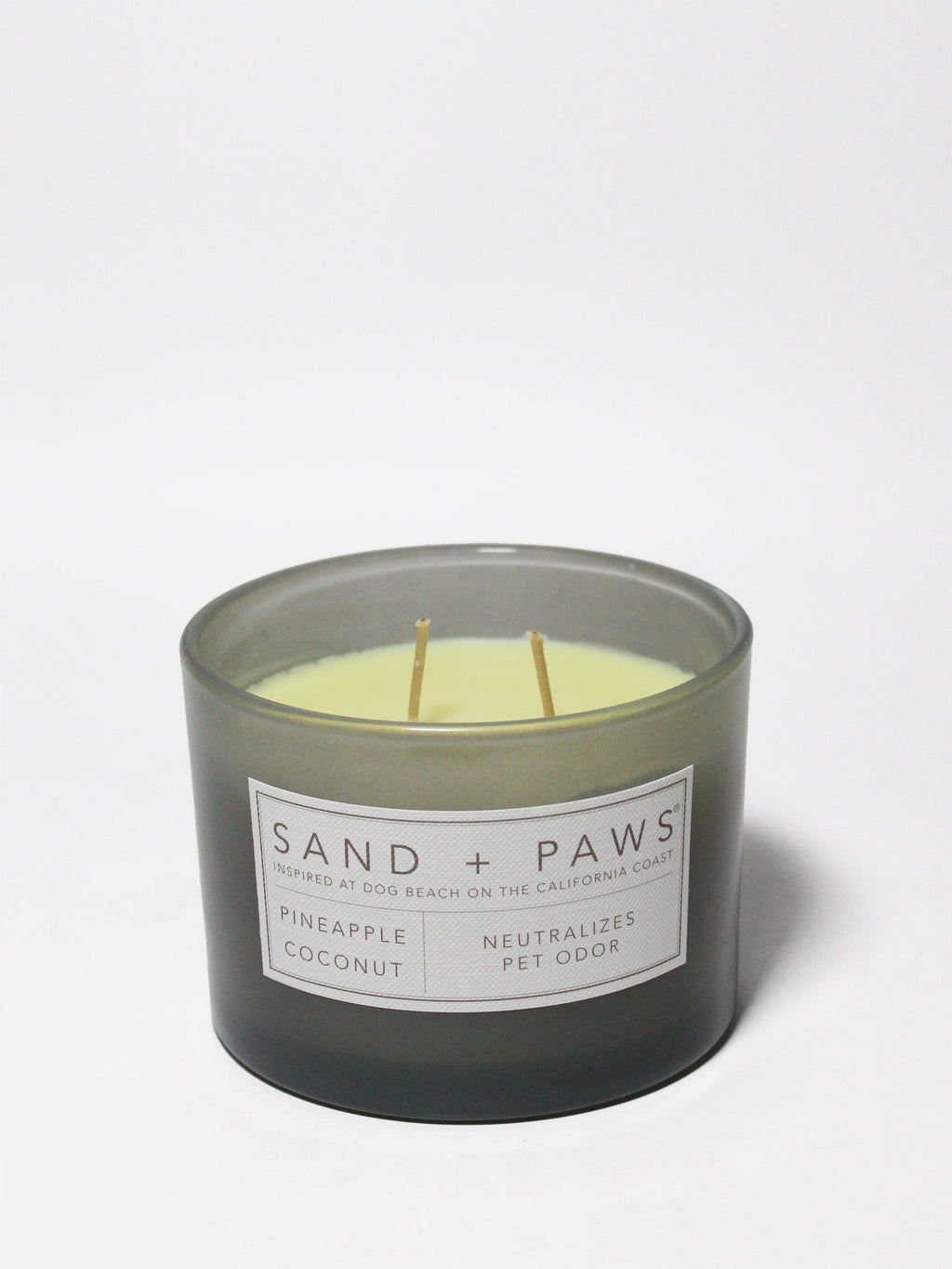 Elegant Sand + Paws Pineapple Coconut 12 oz scented candle