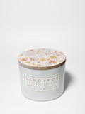 Elegant Ambered Wood 12 oz scented candle