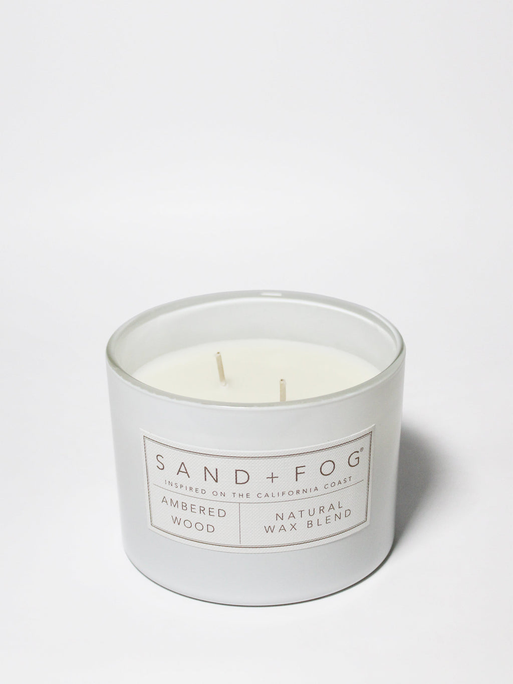 Elegant Ambered Wood 12 oz scented candle
