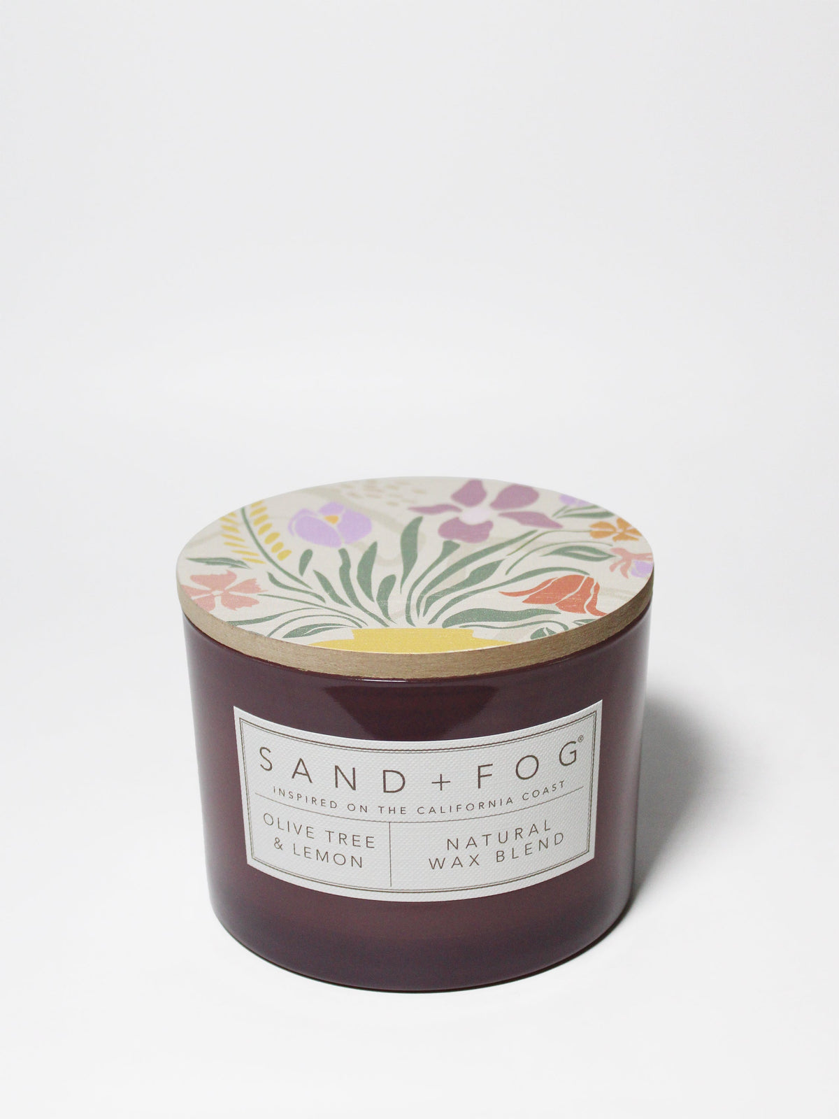Elegant Olive Tree & Lemon 12 oz scented candle