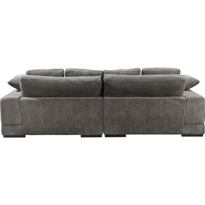 106′′ Wide Reversible Sofa & Chaise