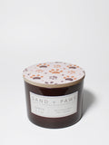 Elegant Sand + Paws Amber & Fig 12 oz scented candle