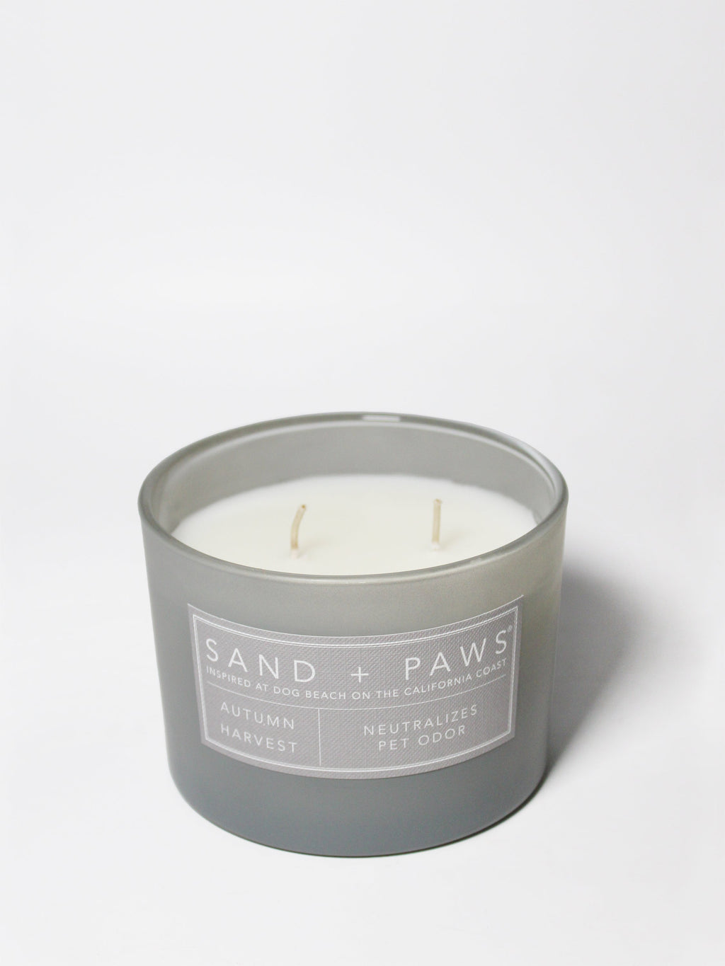 Elegant Sand + Paws Autumn Harvest 12 oz scented candle