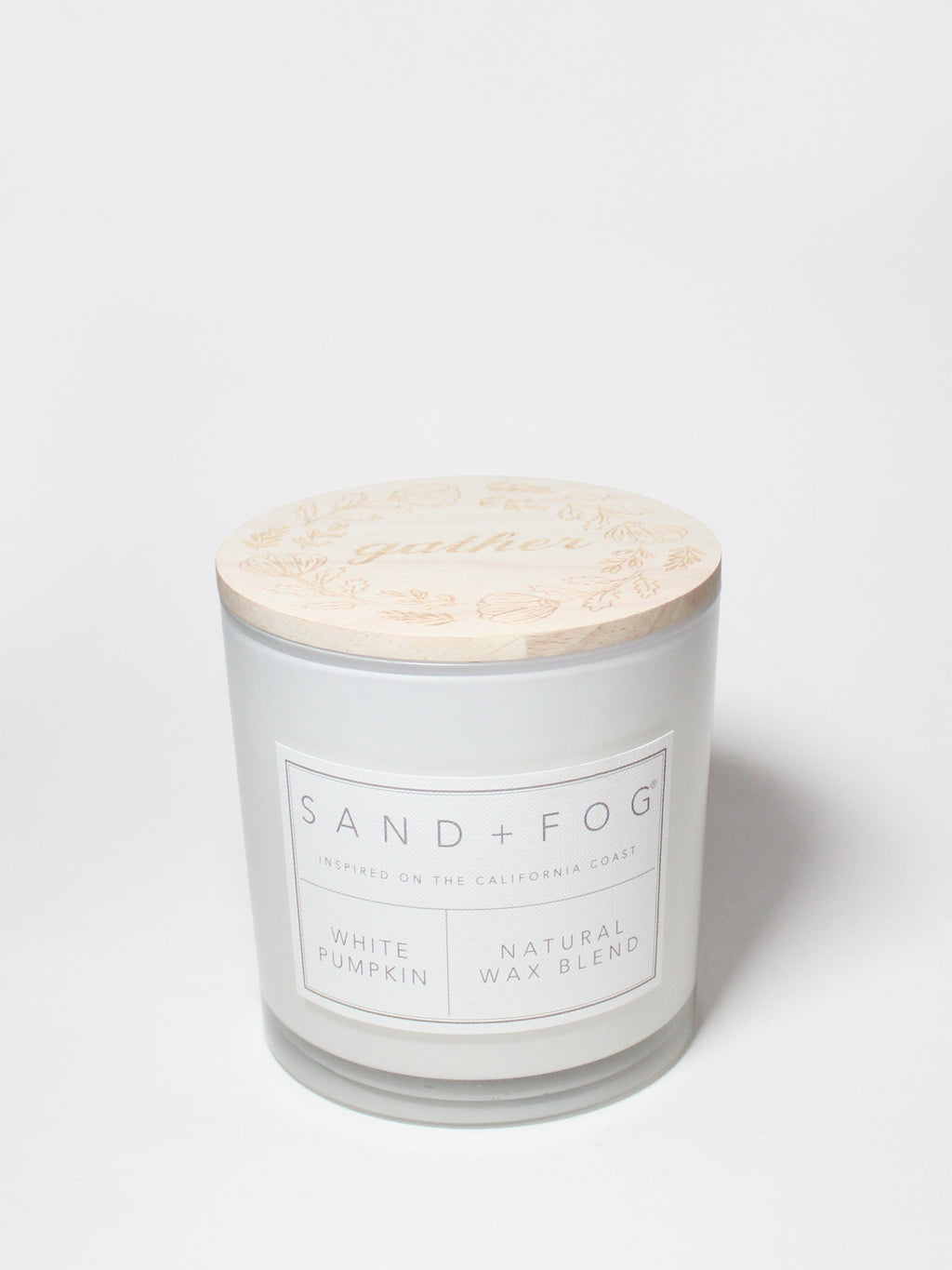 Elegant White Pumpkin 21 oz scented candle