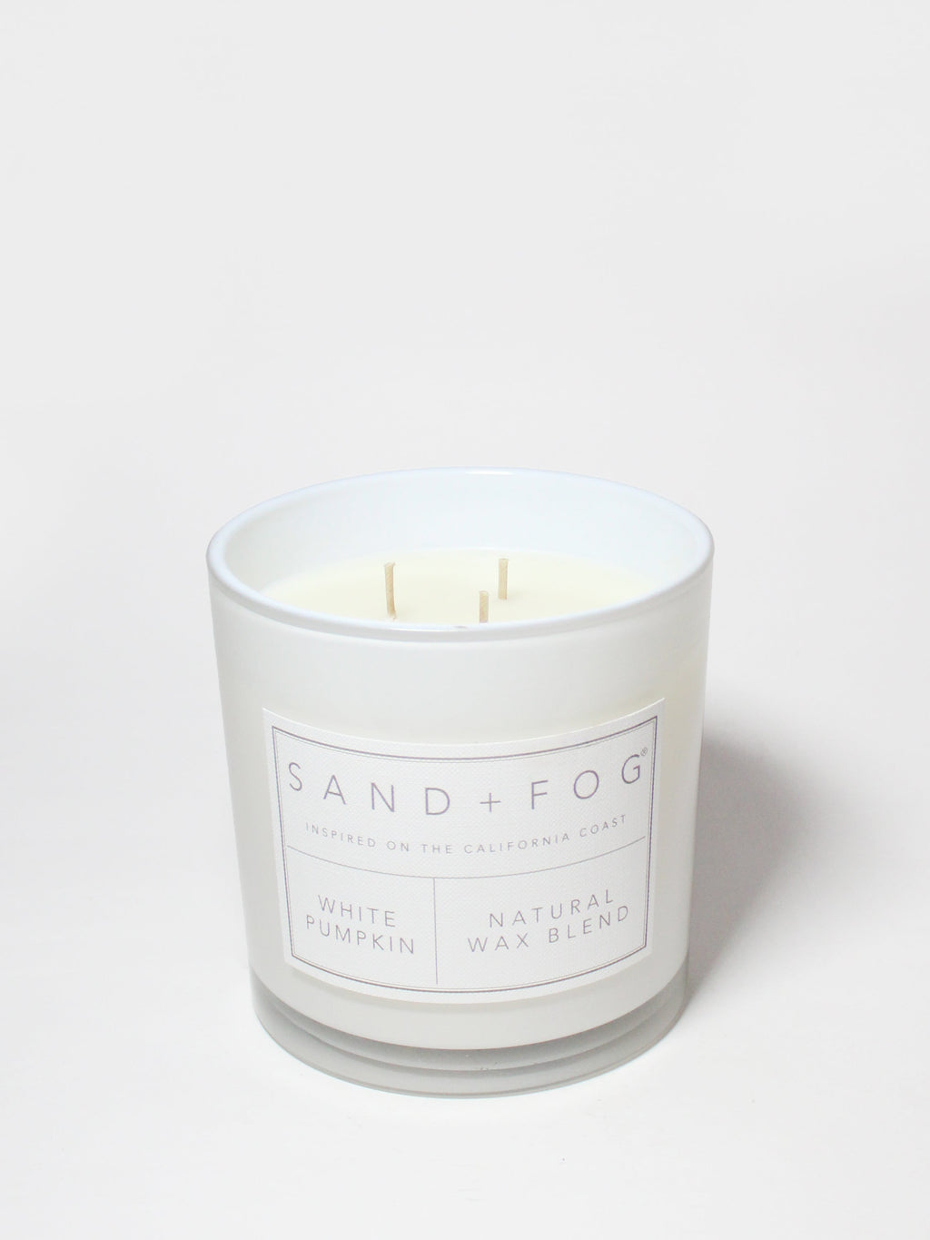 Elegant White Pumpkin 21 oz scented candle