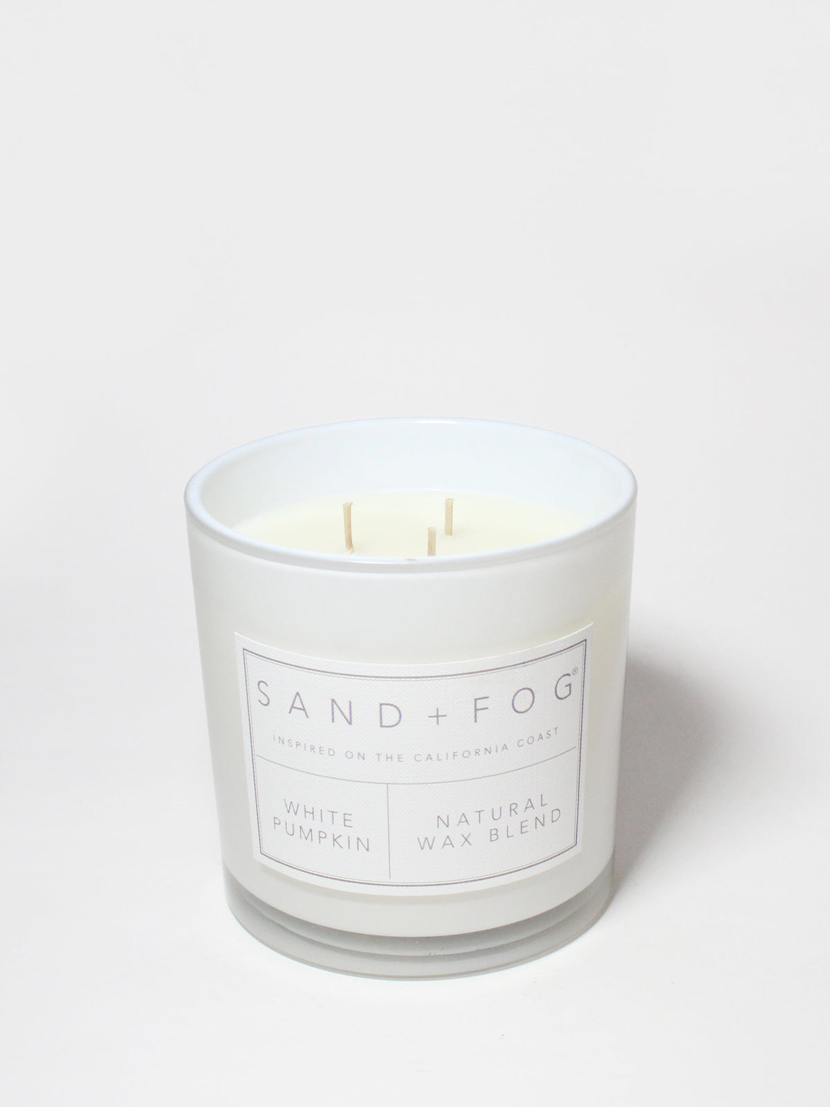 Elegant White Pumpkin 21 oz scented candle